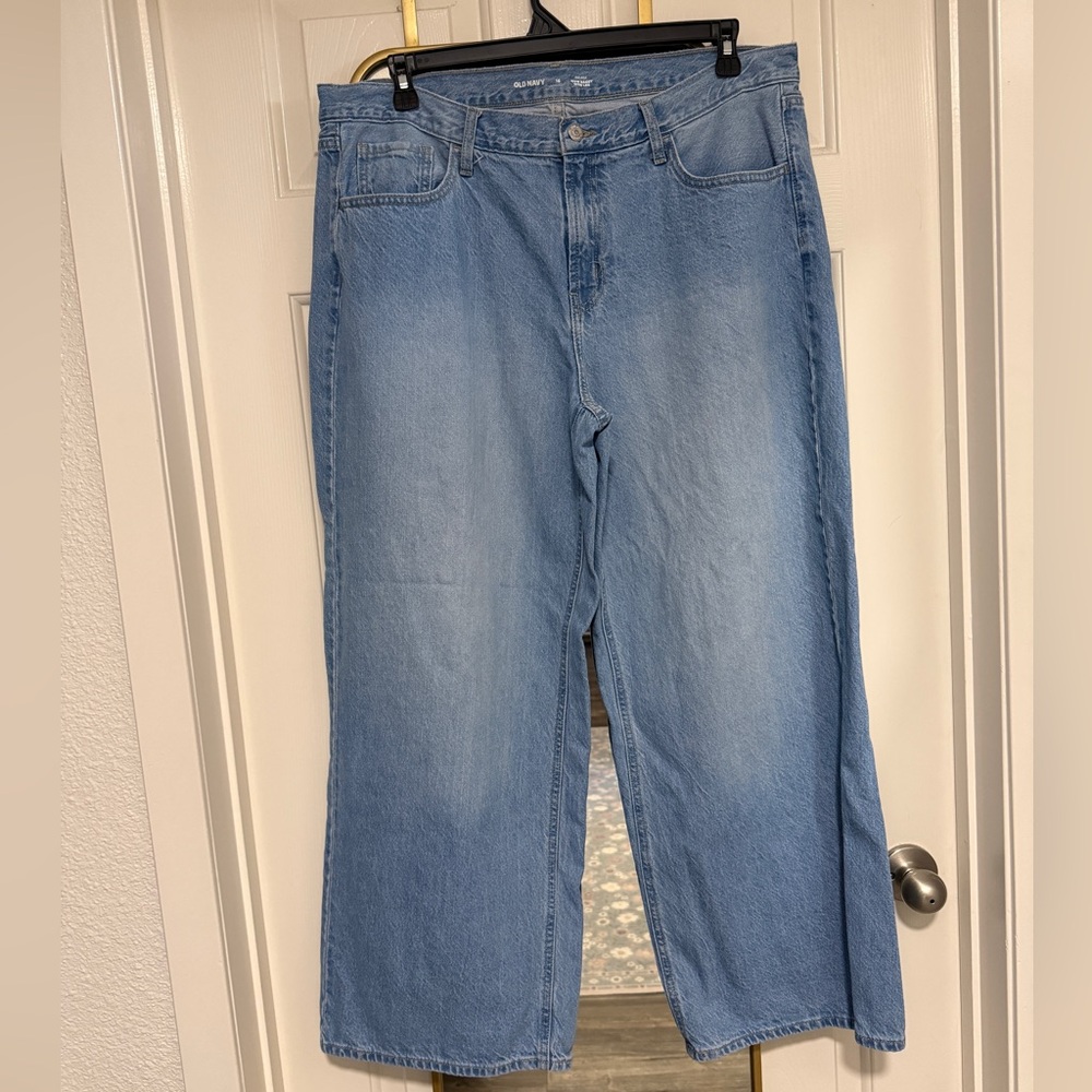 Old Navy High Rise Wow Baggy Wide Leg Jeans